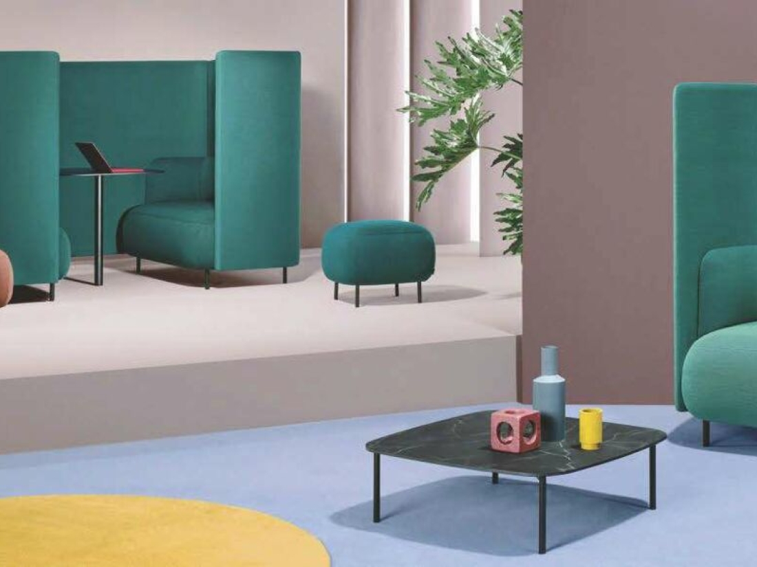 HUBBY Alcove Acoustique Mobile Espace Isolation sonore Conception Aménagement Insonorisation Design Modulaire Intimité Ergonomie Innovation Séparation Flexibilité Technologie Système Intégration Esthétique