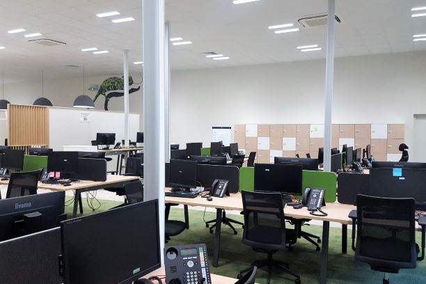 Vu interieur des bureaux