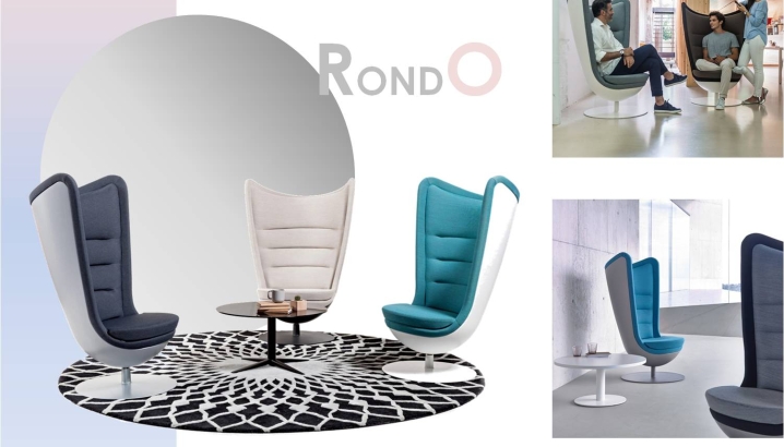 Fauteuil acoustique RONDO