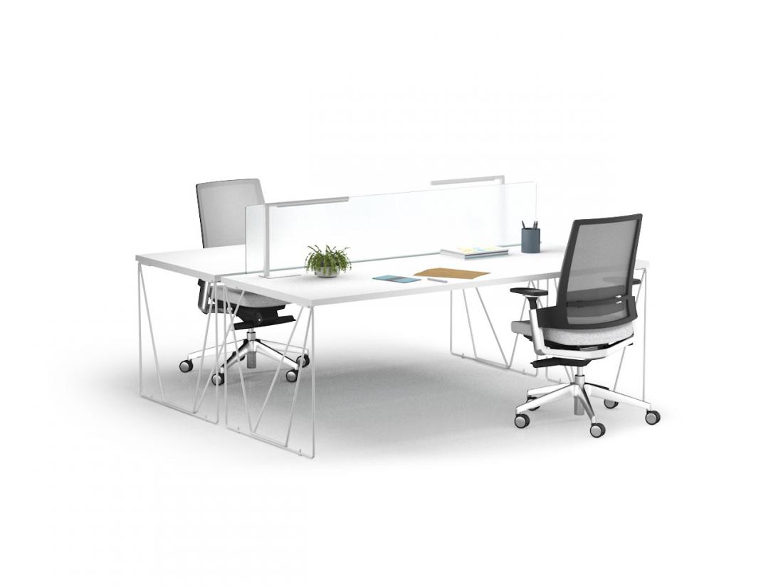 meuble bureau, bureau,bench ram bench, bureau bench duo (2 personnes)