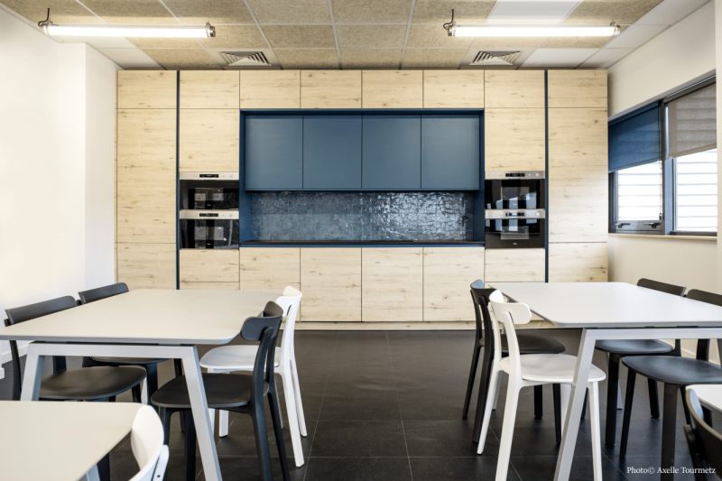 Bureaux Bench chez Kuehne Nagel